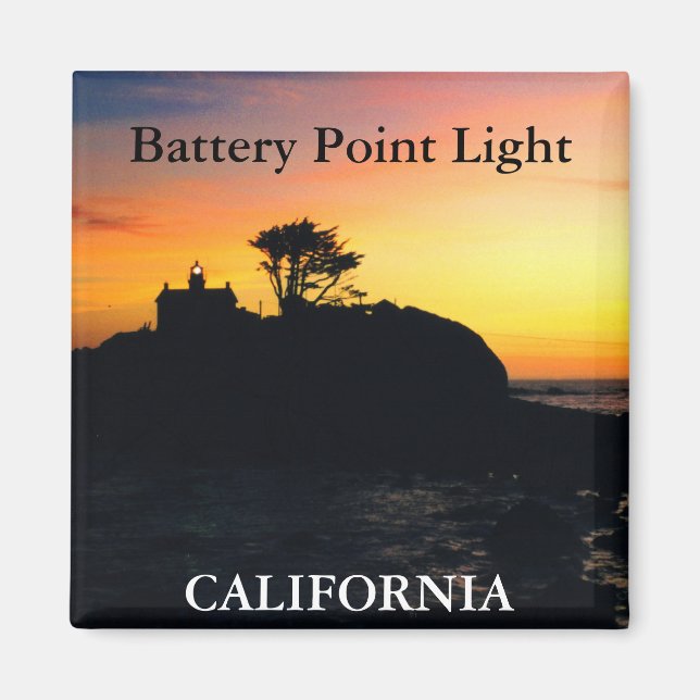 Luz del punto de la batería, imán 2 de California (Frente)
