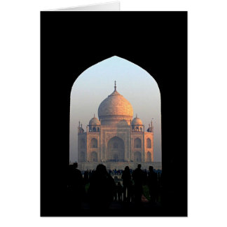 Luz del Taj Mahal de la foto de la arquitectura de