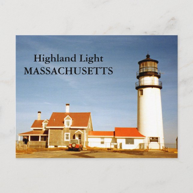 Luz Highland, postal de Massachusetts (Anverso)