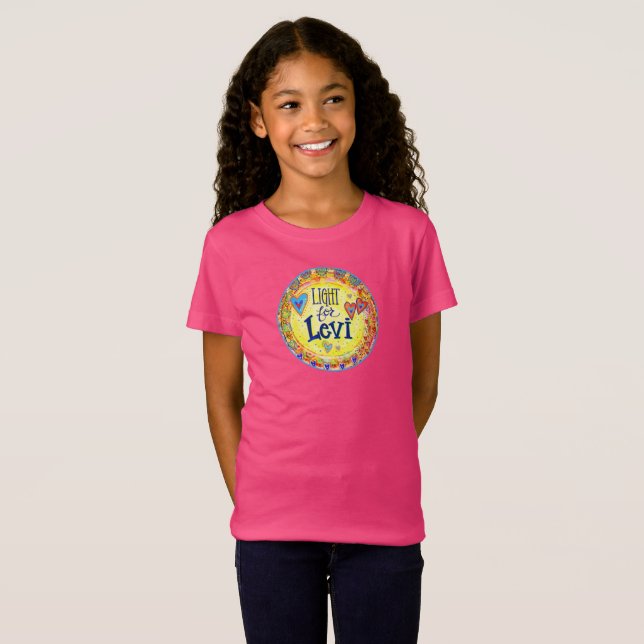 "Luz para Leví" Camisa de Inespiritualidad (Anverso completo)