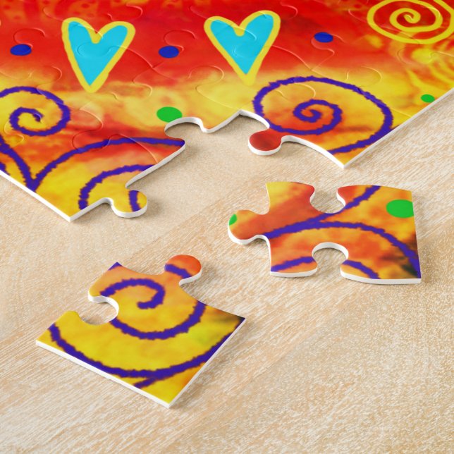 "Luz para Leví" Inespiritividad Rompecabezas (Lado)