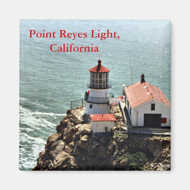 Luz Point Reyes, imán de California (Frente)