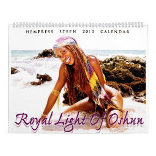 "Luz real del calendario 2013 de Oshun" -