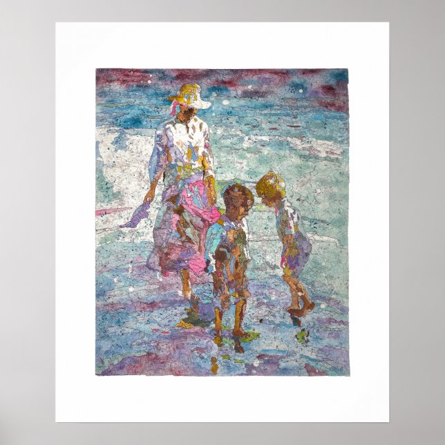 Luz reunida © – Arte fino enmarcado (Frente)