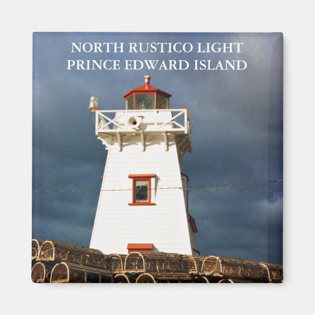 Luz Rústica del Norte, imán de la isla del Príncip (Frente)