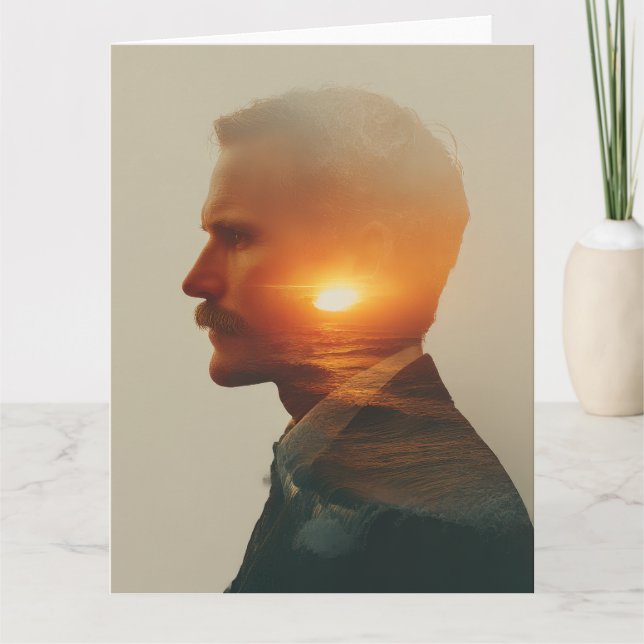 Luz Serena del Océano: Tarjeta de Sincronía en Acu (Anverso)