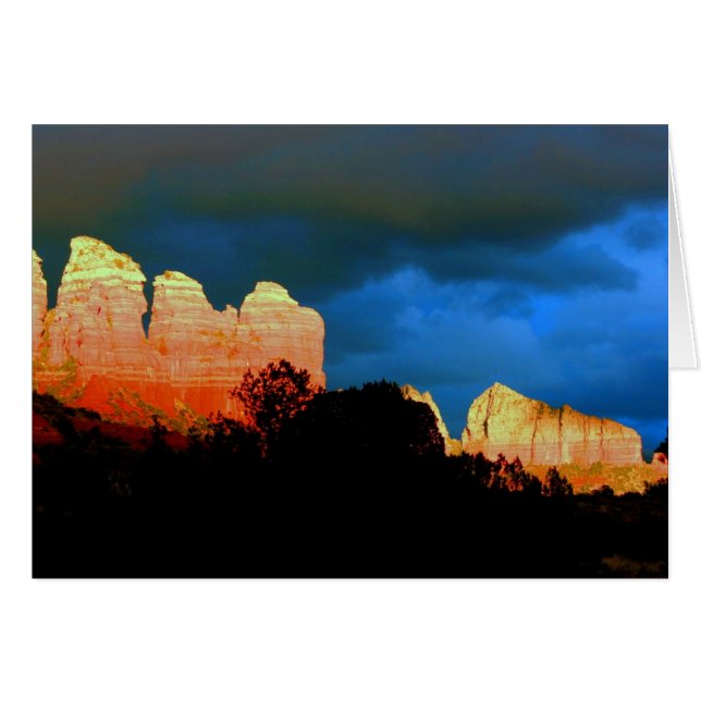 Luz solar en la roca del barco de vapor (Anverso (Horizontal))