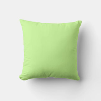 luz suave sólida manzana verde almohada verde