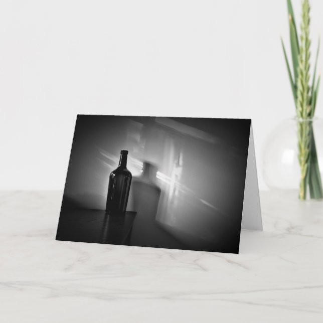 Luz y sombra, tarjeta (Anverso)