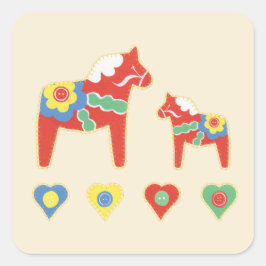 Lycka Till Baby Shower Pegatina