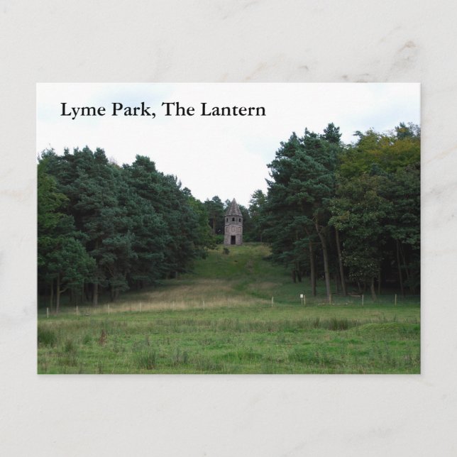 Lyme Park, la postal de la Lantern (Anverso)