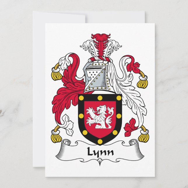 Lynn Family Crest (Anverso)