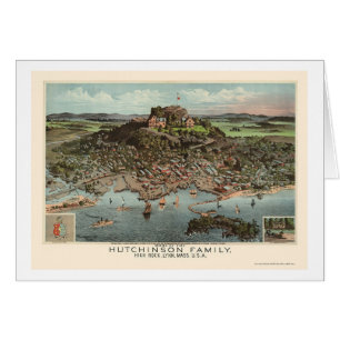 Lynn, mapa panorámico de las MAMÁES - 1881