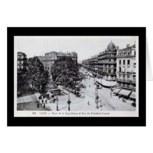 Lyon, Francia 1910 Vintage