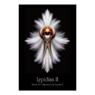 Lypidian II Fractal Art M2 Perfecto Poster