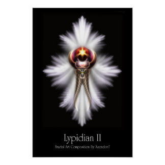 Lypidian II Fractal Art M2 Perfecto Poster