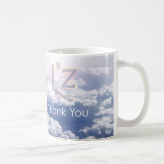 L'z "gracias" taza de café clásica