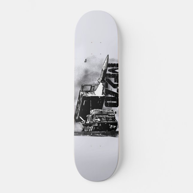 M270 MLRS 8 Skateboard de 1/8" (Anverso)