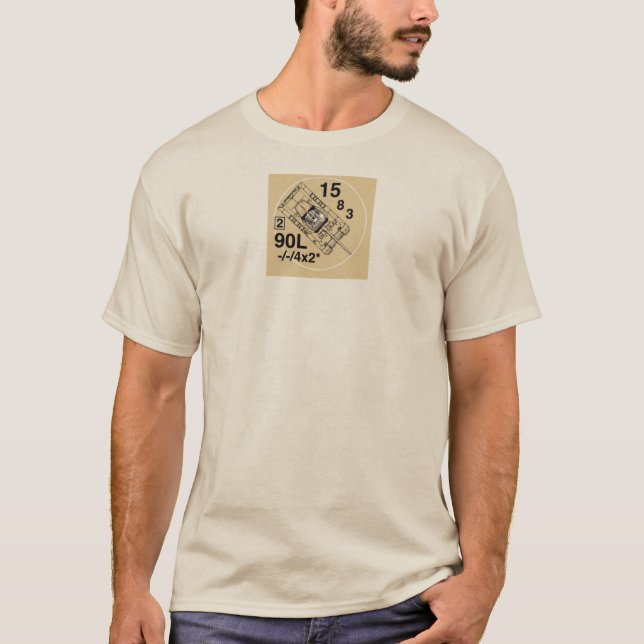 M36 Jackson Tank Destroyer, camiseta de contador A (Anverso)