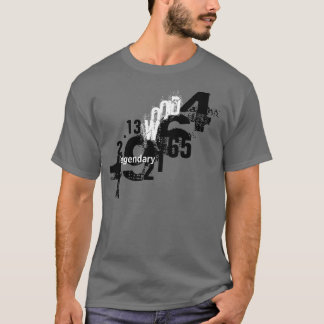 M - camiseta oscura legendaria del dragón verde