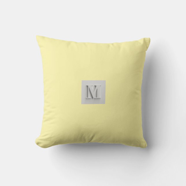 M Cojín decorativo 41 x 41 cm (Anverso)