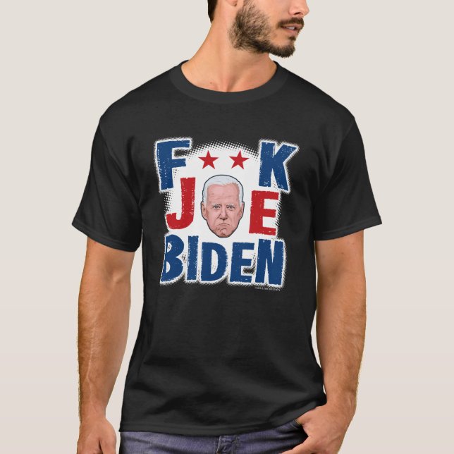 M**K JOE BIDEN Camiseta negra (Anverso)