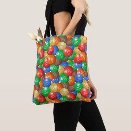 M&M Candy Tote Bag | Bolsa de truco o tratamiento