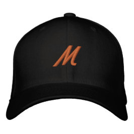 M Monograma Alfabeto Inicial Gorro de Lana Flexfit