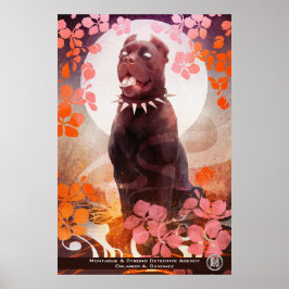 M&S Peaches Poster - Arte de Galen Dara