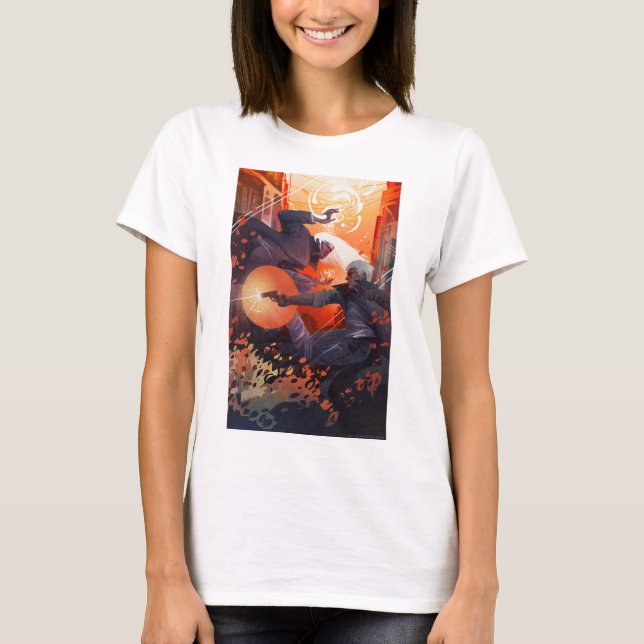 M&S Simón y camiseta Monty - Arte de Galen Dara (Anverso)