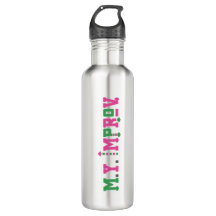 M.Y. Botella de agua de acero inoxidable "Enhancer