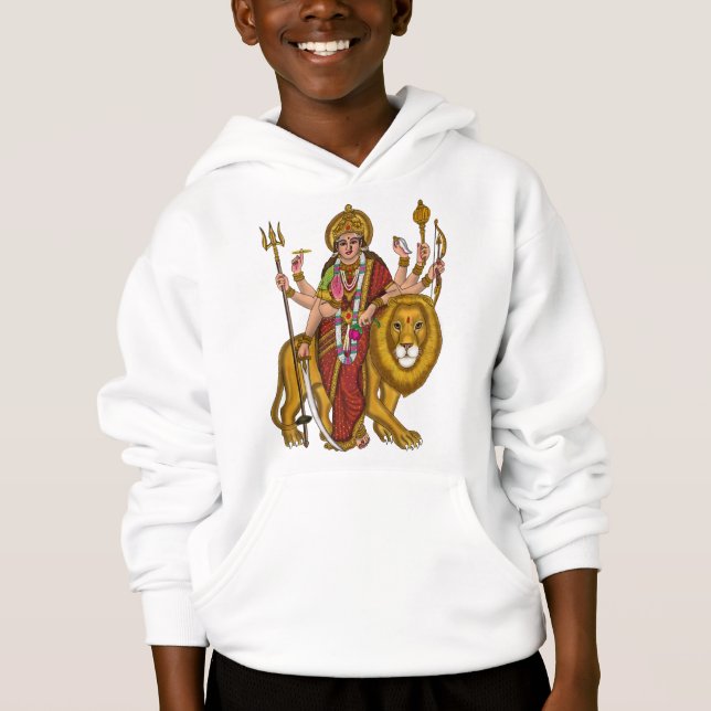 Maa Durga Hoodie (Anverso)
