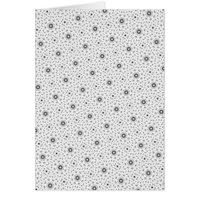 Maacah001 Doodle abstracto de B&W (Frente)