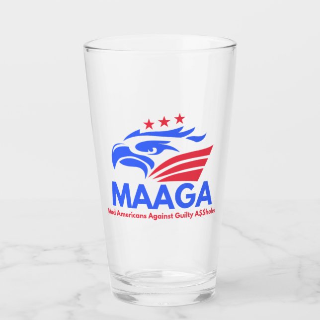 Maaga Beer Glass (Anverso)