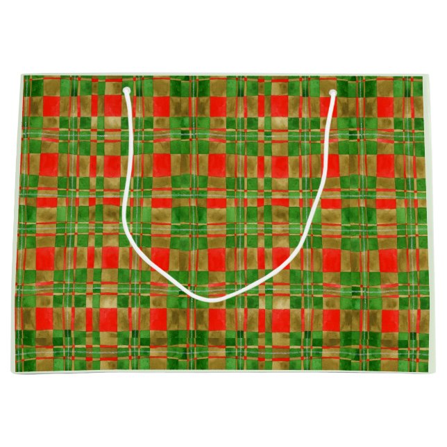 MAC GREGOR TARTAN Bolsa de regalo grande (Anverso)