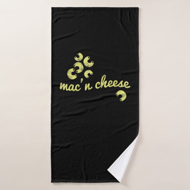 Mac n | regalo divertido de humor del chef (Toalla de baño)