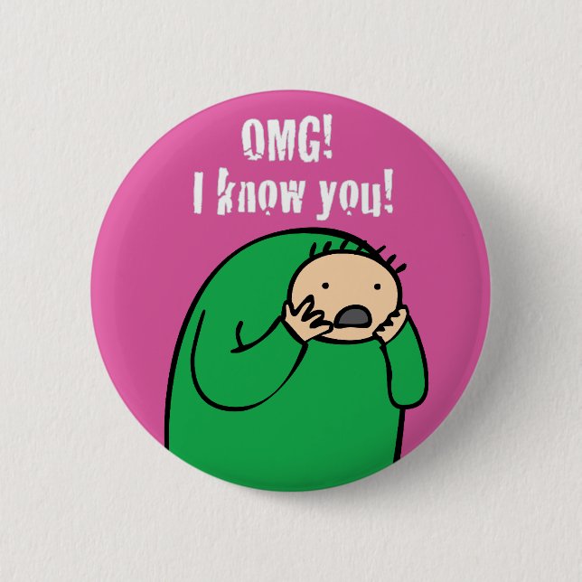 ¡Mac OMG! Botón (púrpura) (Anverso)