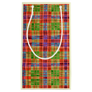 MAC RAE TARTAN Bolsa de regalo pequeña