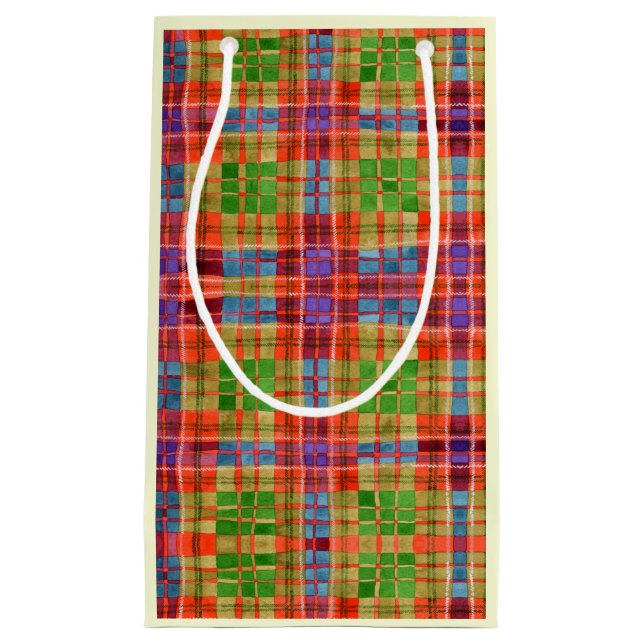 MAC RAE TARTAN Bolsa de regalo pequeña (Anverso)
