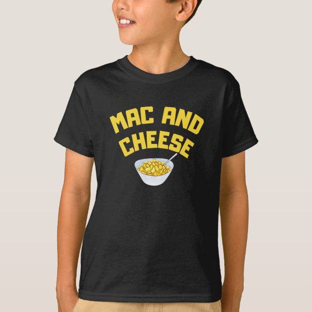 Mac Y Queso | Macarrones Con Queso   Camiseta (Anverso)