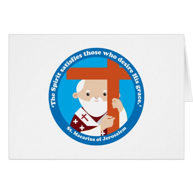 Macarius de Jerusalén (Anverso (Horizontal))