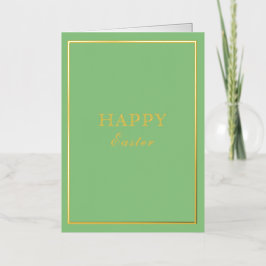 Macarón francés Feliz Pascua Verde