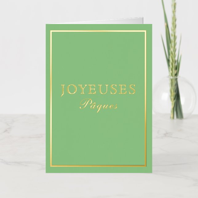 Macaron Joyeux Paquetes Green (Anverso)