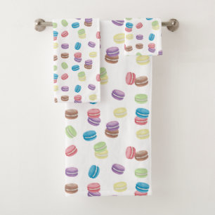 Macarones franceses de color pastel