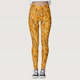 Macaroni y leggings de queso