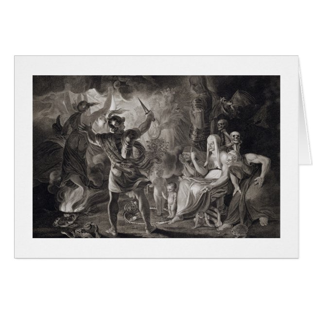 Macbeth, las tres brujas y Hecate en el acto IV, S (Anverso (Horizontal))