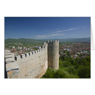 MACEDONIA, Ohrid. Castillo del Car Samoil /