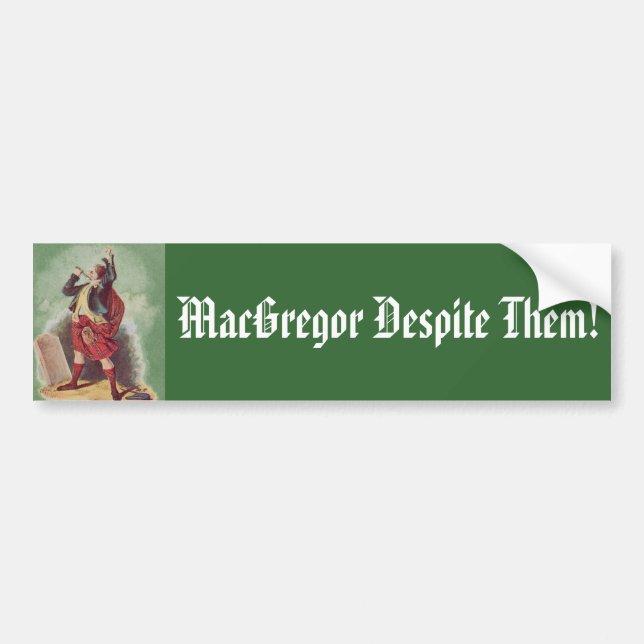 ¡MacGregor a pesar de ellos! Pegatinas para el (Frente)