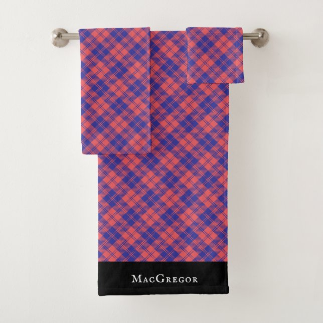 MacGregor de Glengyle Clan Scottish Tartan Plaid (In situ)