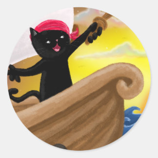 Machu en el Pegatina marino